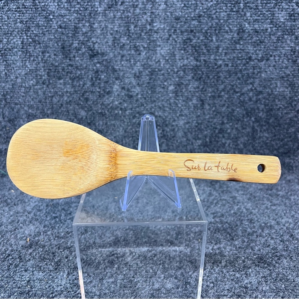 Sur La Table 9” Bamboo Rice Paddle Spoon
